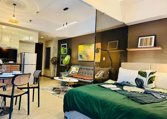 Apartamento Cozy Unit With Balcony Netflix Walk To Venice Mall Manila